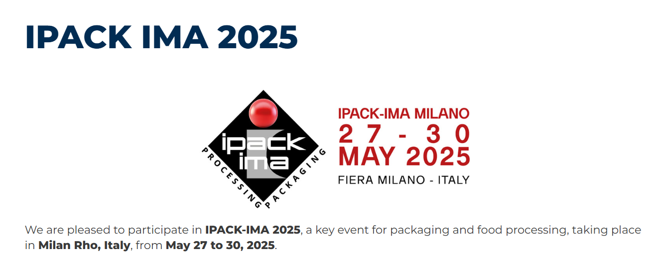 Výstava IPACK IMA 2025