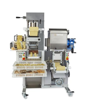 Automatické kombinované stroje na výrobu válcovaných těstovin a plněných ravioli -  Komby 160